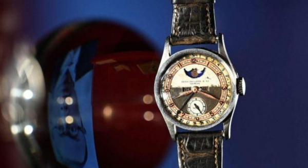 푸이가 착용했던 ‘파텍 필립’(Patek Philippe) 시계<br>