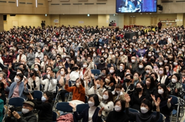 지난해 지구촌교회에서 ‘블레싱’ 행사가 열리던 모습. ©지구촌교회